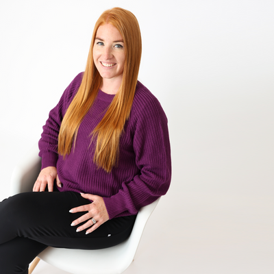 Purple Haze Chunky Knit Bamboo Sweater