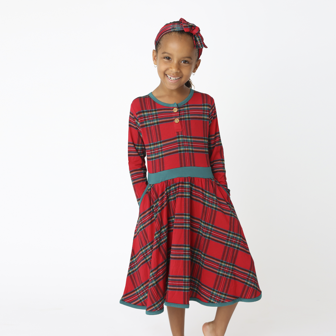 Hanlyn Holiday Plaid Beautiful Bow