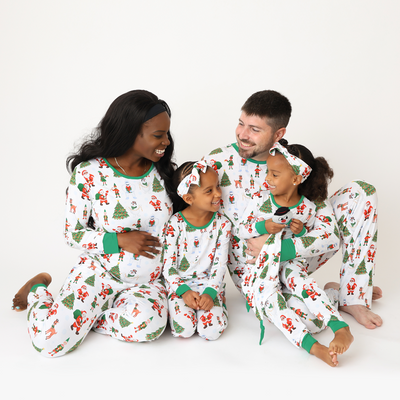 Retro Christmas Mens Two Piece Lounge Set