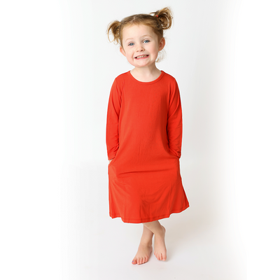 True Love Reddish Little Lounge Dress