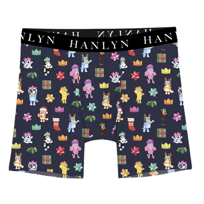 Heeler Holiday Cheer Two Pack Boys Boxers | Bluey™