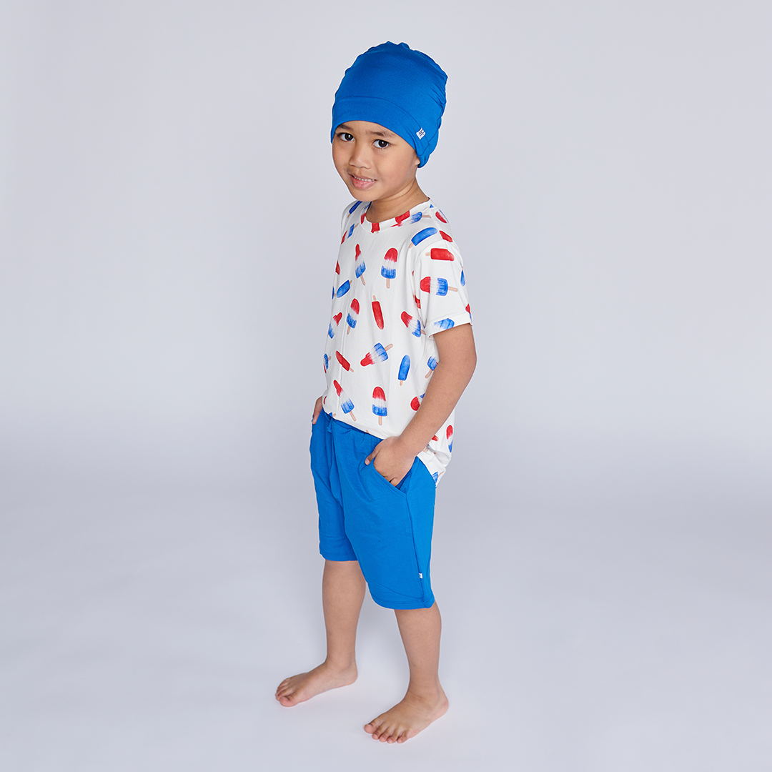 Classic Blue Slouchy Beanie
