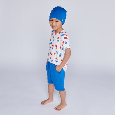 Classic Blue Slouchy Beanie