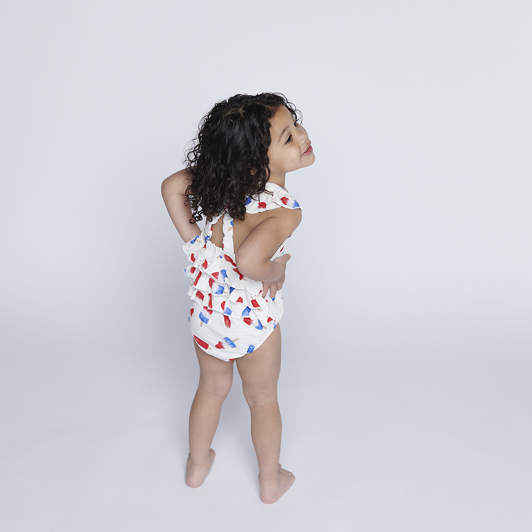 Rocket Pop Bubble Romper (with ruffles)