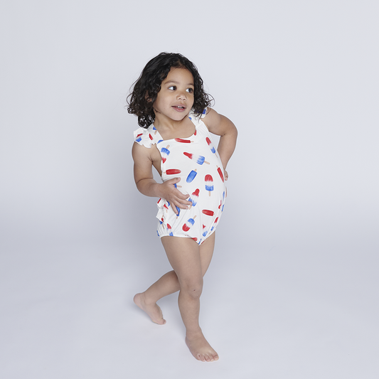Rocket Pop Bubble Romper (with ruffles)
