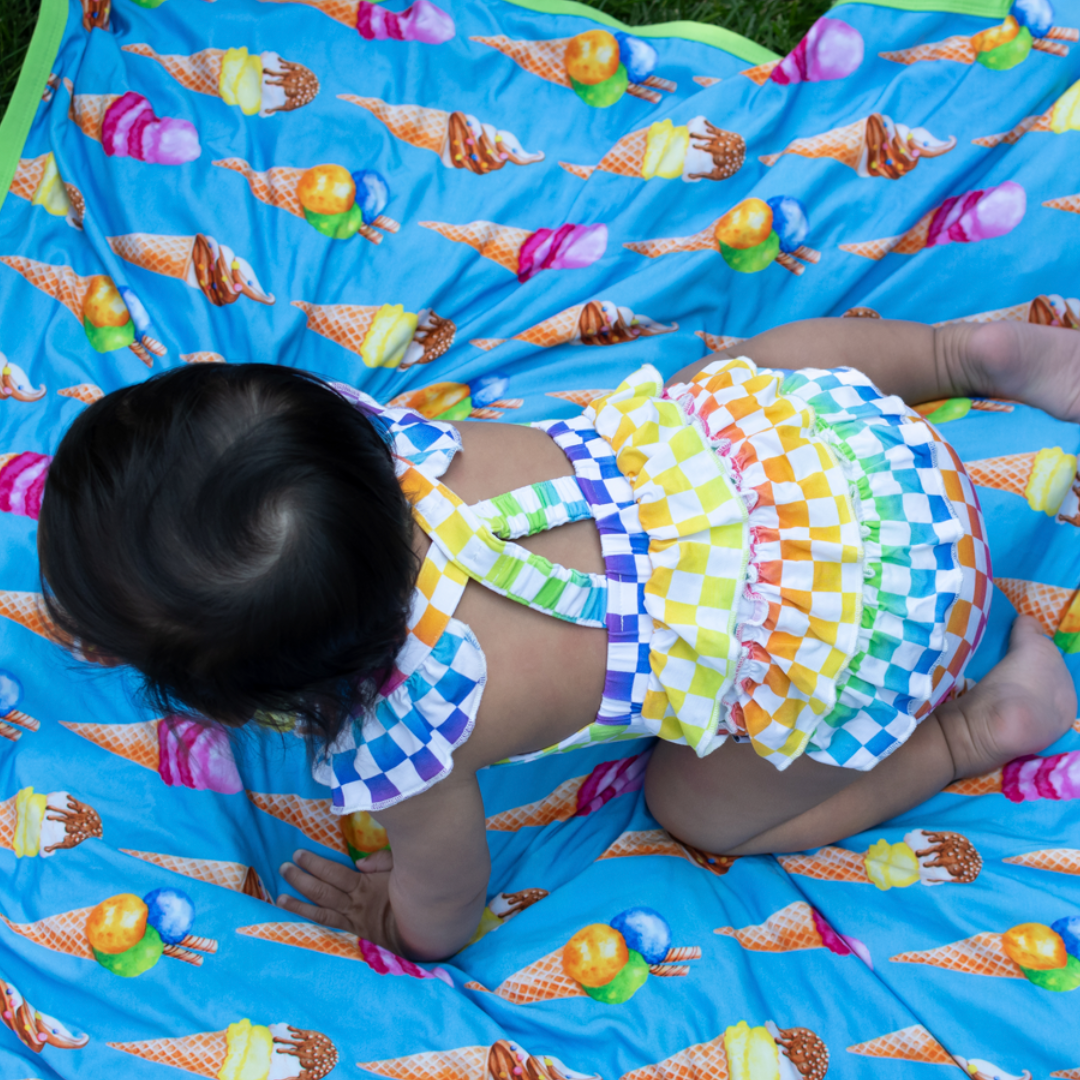 Checkmate Bubble Romper