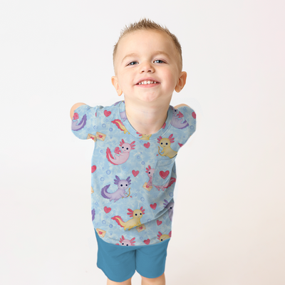 I Love You Alotl Pocket T-Shirt