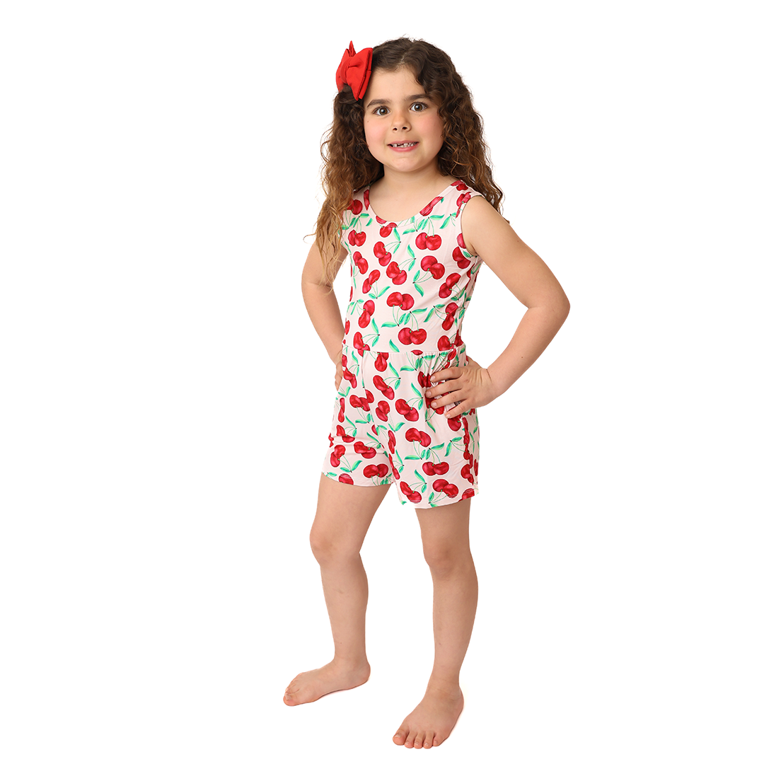 With A Cherry On Top Pull Up Romper