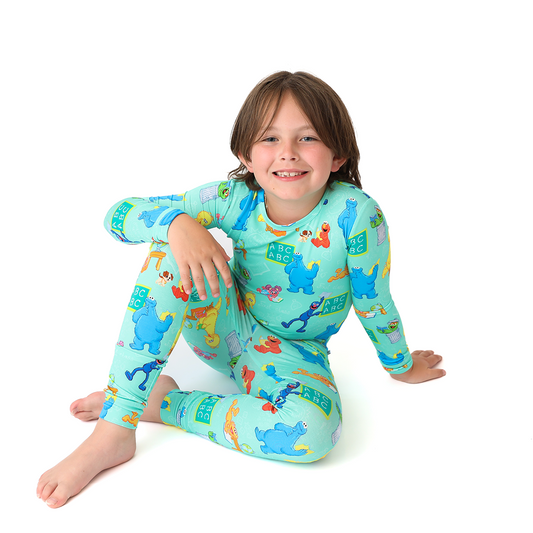 Learning is FUN Kids Two Piece Lounge Set | Sesame Street