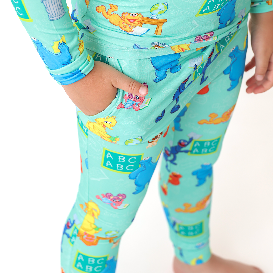 Learning is FUN Kids Two Piece Lounge Set | Sesame Street