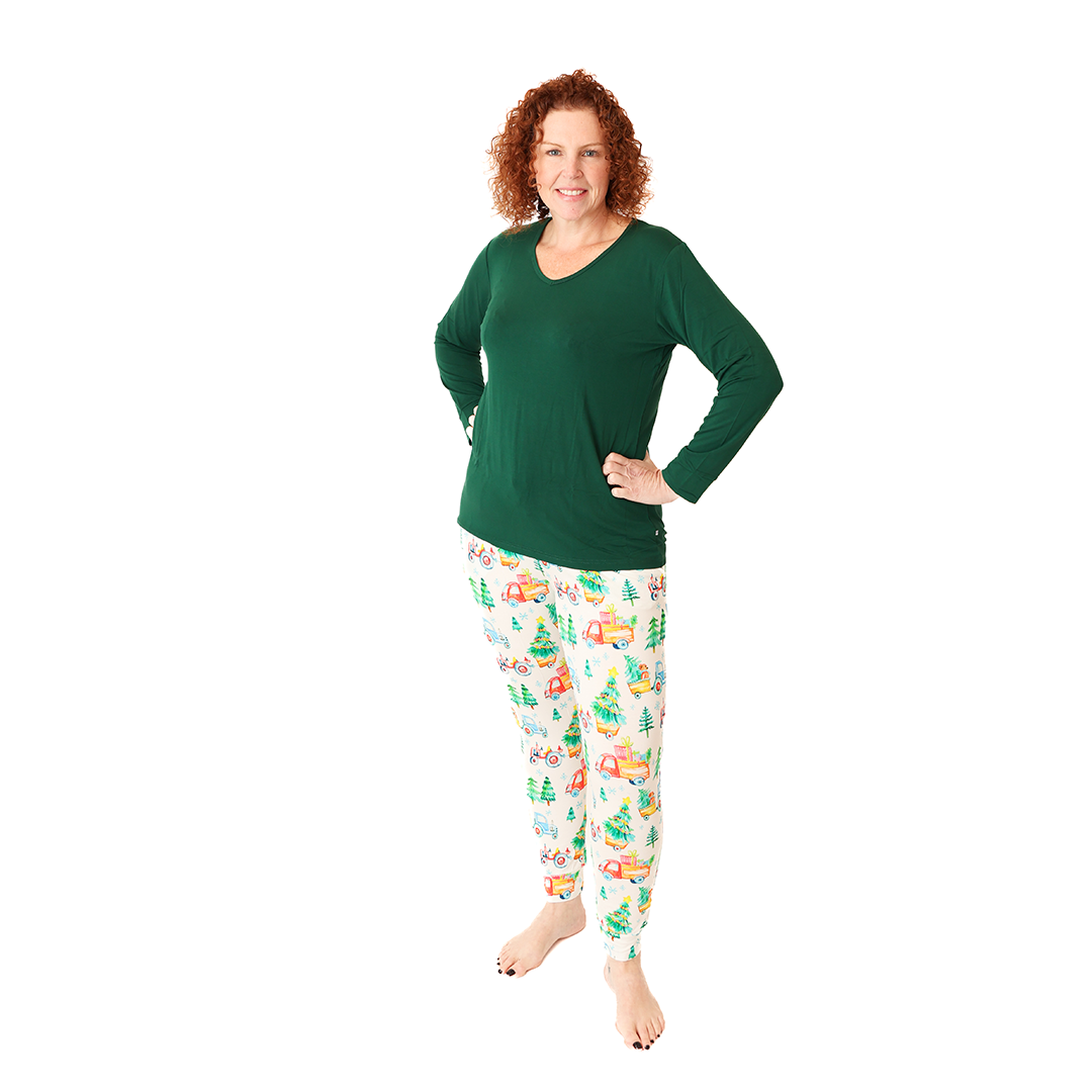 Time To Spruce Things Up Ladies Two Piece Lounge Set
