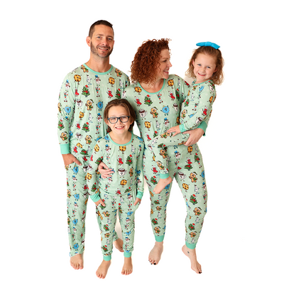 Chillin' With My Snowmies Kids Two Piece Lounge Set
