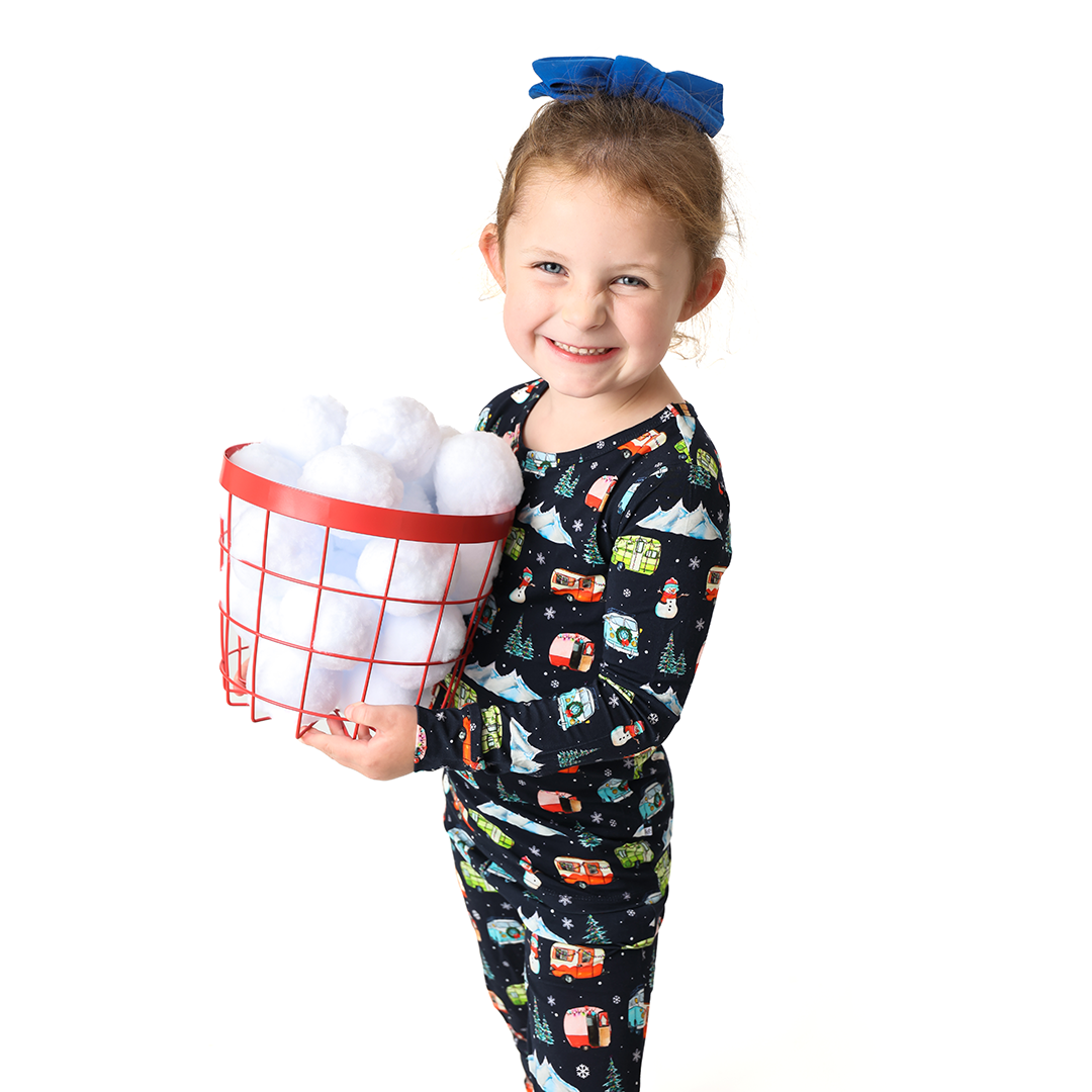 RV There Yet?- Winter Edition Kids Two Piece Lounge Set