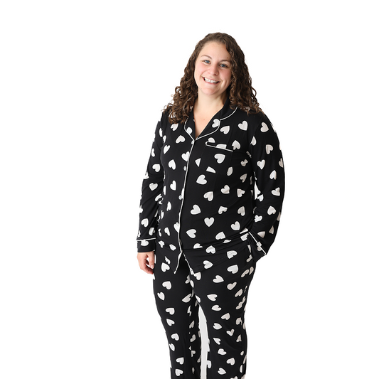Lovestruck Ladies Button Up Lounge Set