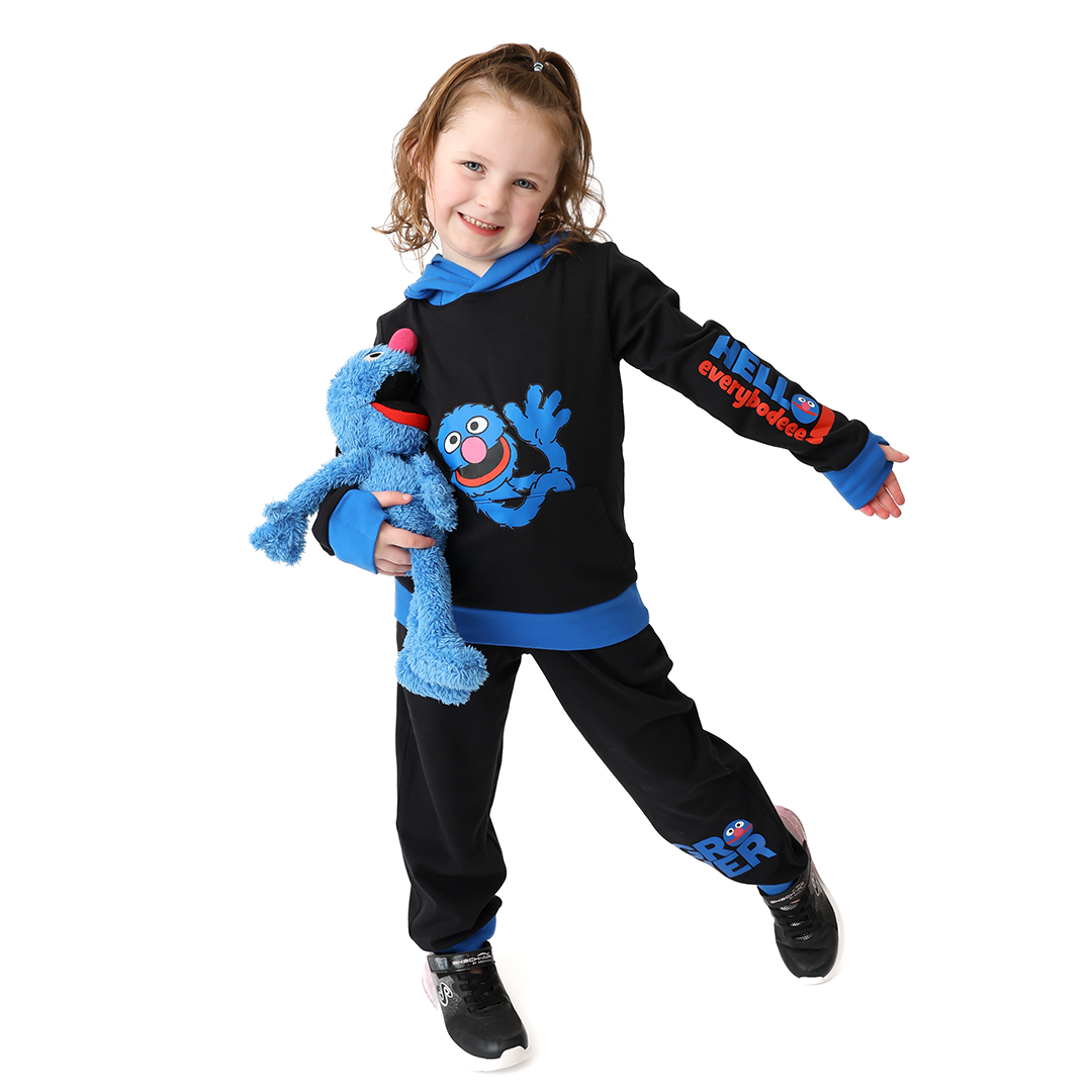 Grover Kids Hooded Tracksuit | Sesame Street