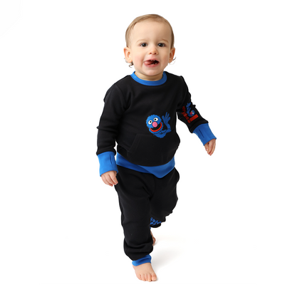 Grover Kids Crewneck Tracksuit | Sesame Street