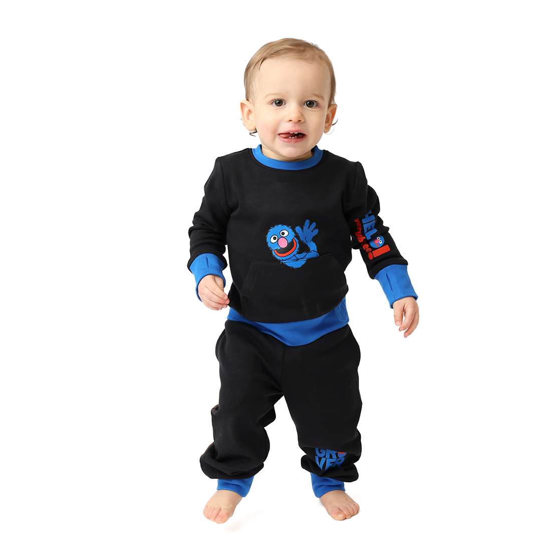 Grover Kids Crewneck Tracksuit | Sesame Street