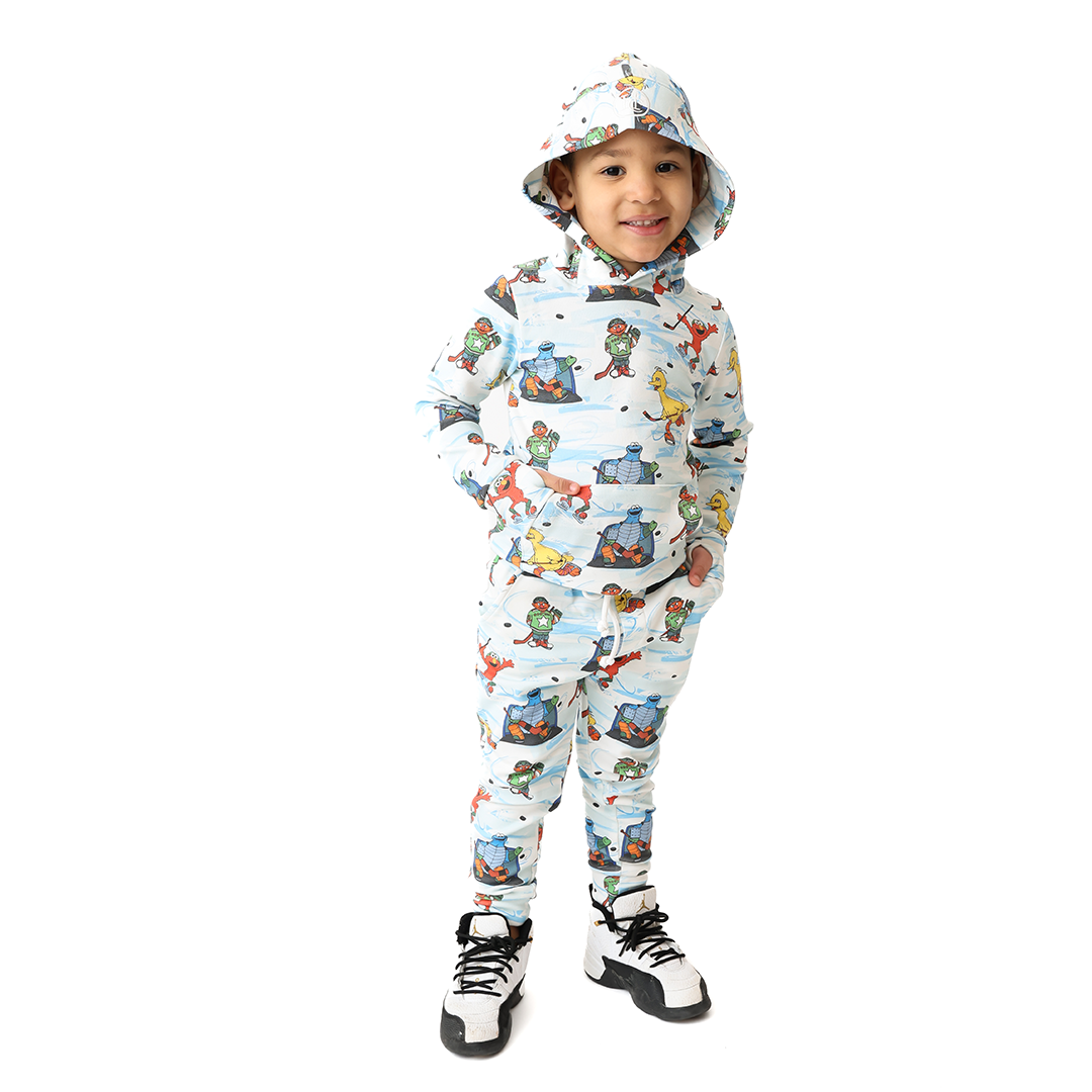 Powerplay Kids Hoodie Tracksuit | Sesame Street