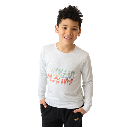 Team Sesame Kids MODAL Long Sleeve Shirt | Sesame Street