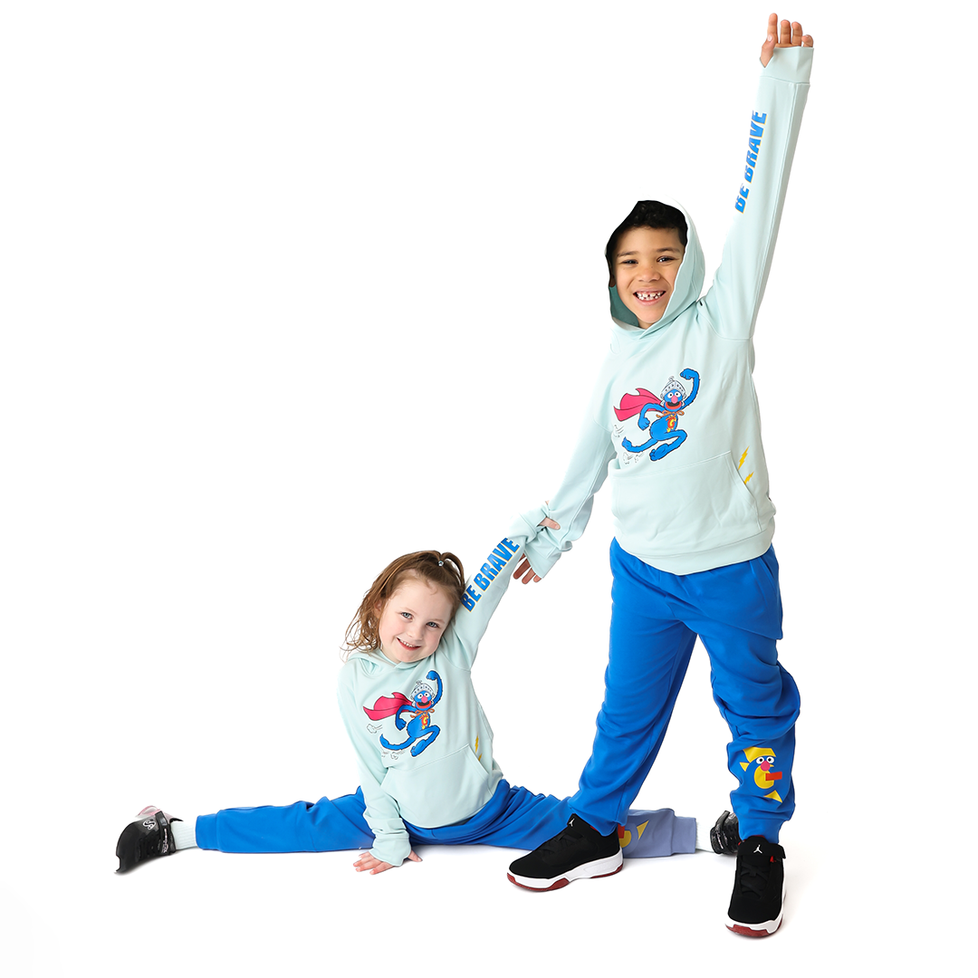 SUPER Grover Kids Hooded Tracksuit | Sesame Street