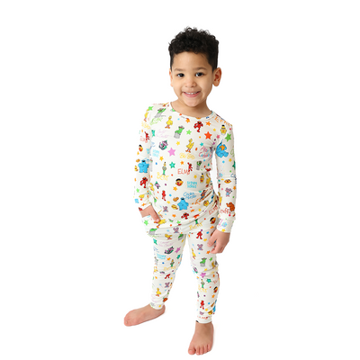The Classic Kids Two Piece Lounge Set | Sesame Street