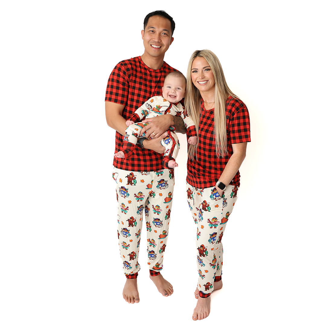 Dam Good Catch Men's Short Sleeve Lounge Set