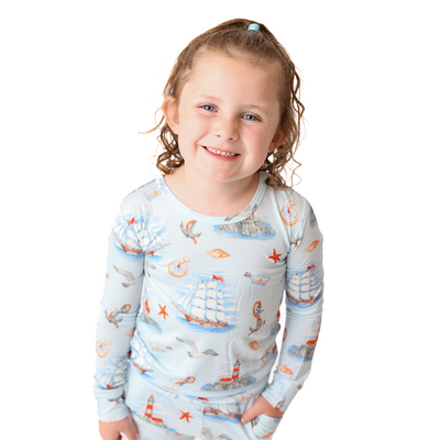 Message In A Bottle Kids PJ Set
