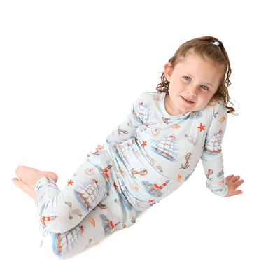 Message In A Bottle Kids PJ Set