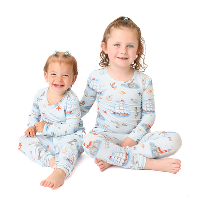 Message In A Bottle Kids PJ Set