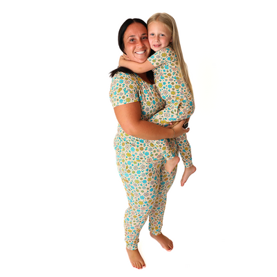 Sunny Daze Ladies Short Sleeve PJ Set
