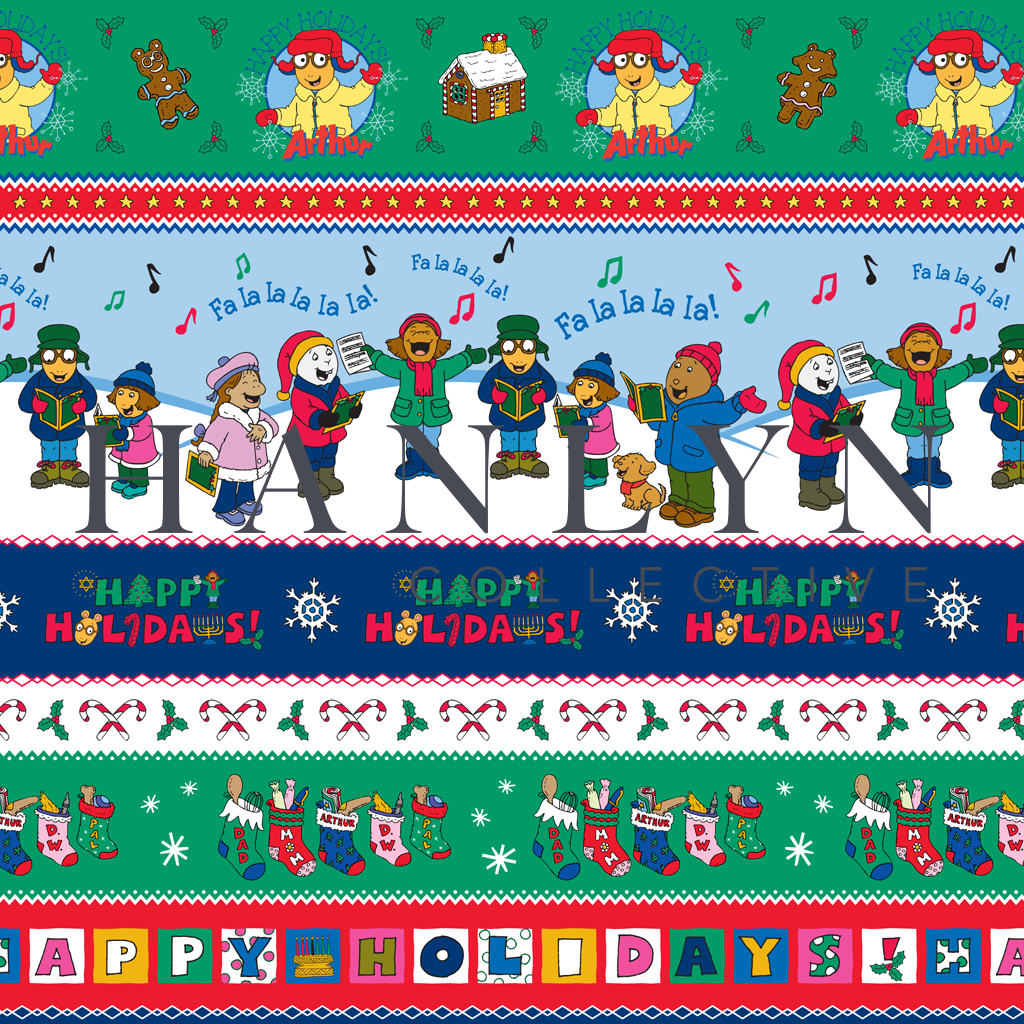 Arthur™ & Friends Happy Holidays Adult PLUSH Blanket | Arthur™ (50x65)