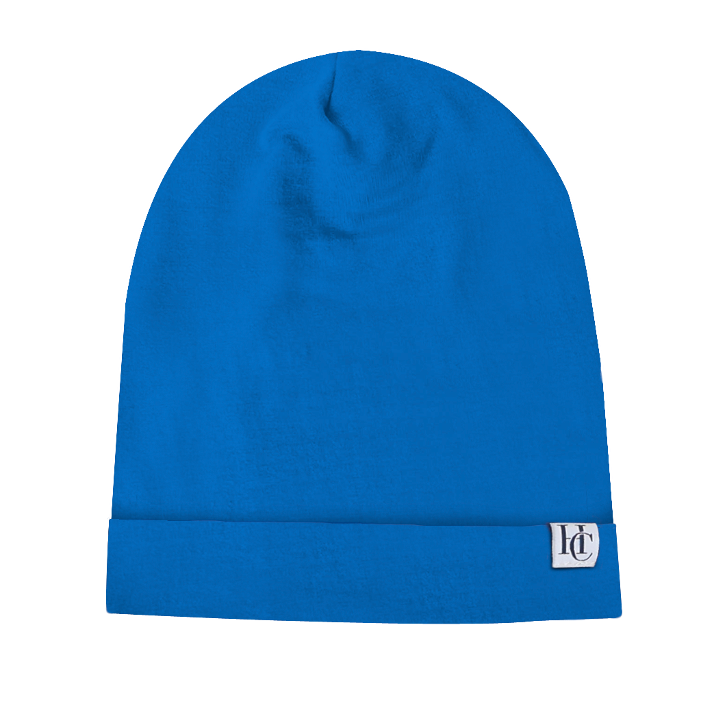 Classic Blue Slouchy Beanie