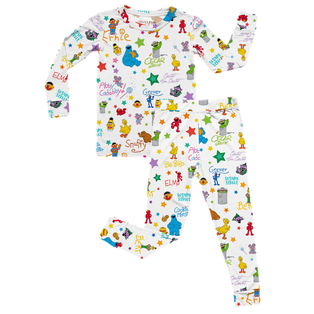 The Classic Kids Two Piece Lounge Set | Sesame Street