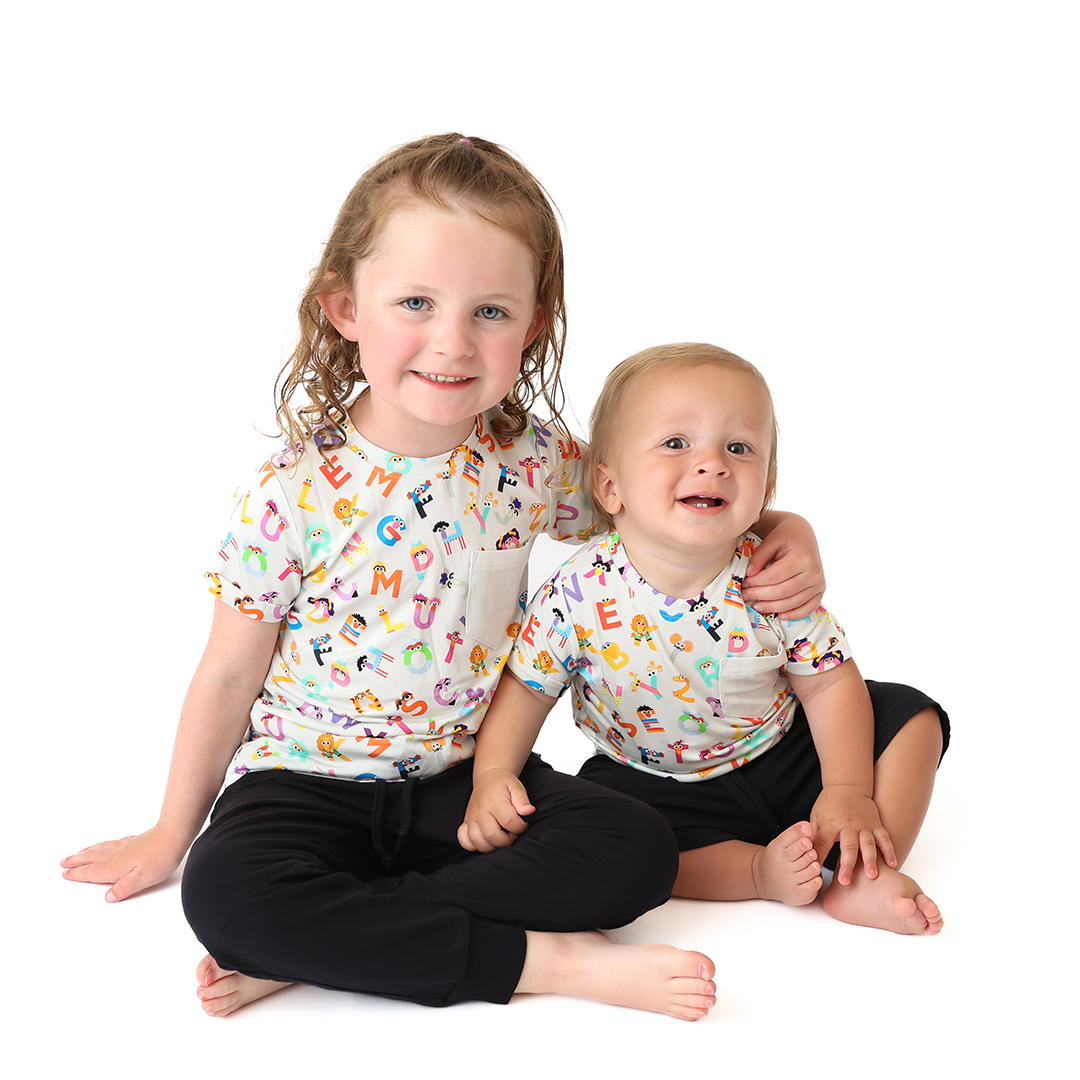 The Monster ABC's pocket t-shirt | Sesame Street