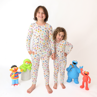 The Monster ABC's Kids Two Piece Lounge Set | Sesame Street