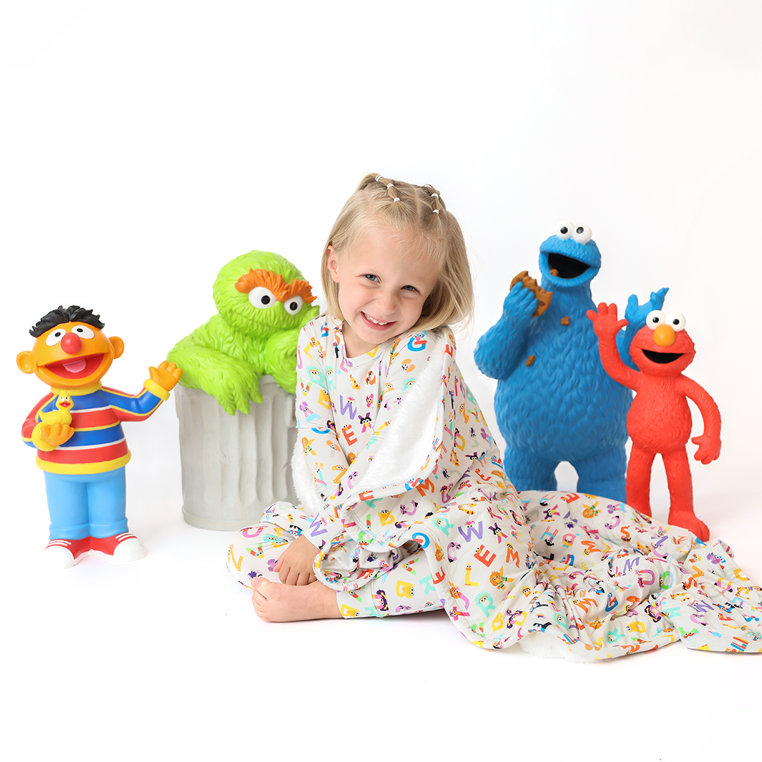 The Monster ABC's Kids Two Piece Lounge Set | Sesame Street