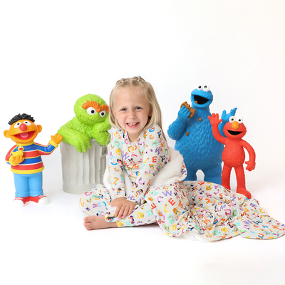 The Monster ABC's Kids Two Piece Lounge Set | Sesame Street
