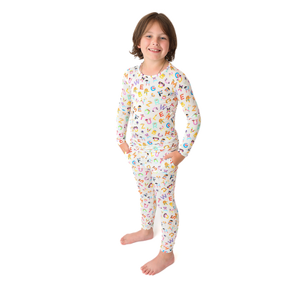 The Monster ABC's Kids Two Piece Lounge Set | Sesame Street