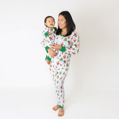 Retro Christmas Convertible Romper
