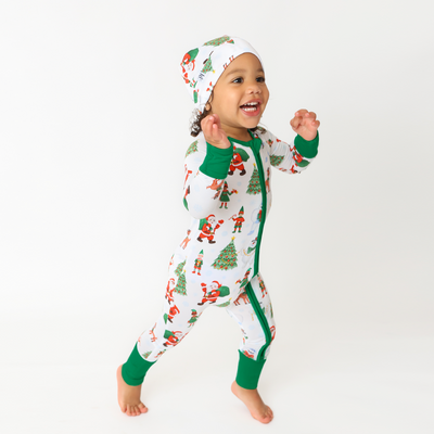 Retro Christmas Convertible Romper