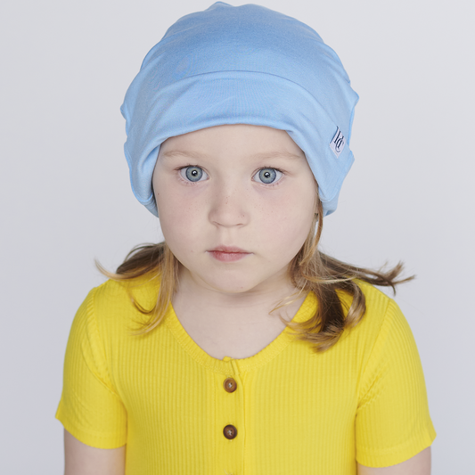Iceberg Blue Slouchy Beanie