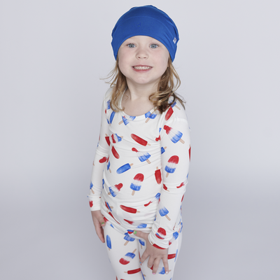 Classic Blue Slouchy Beanie