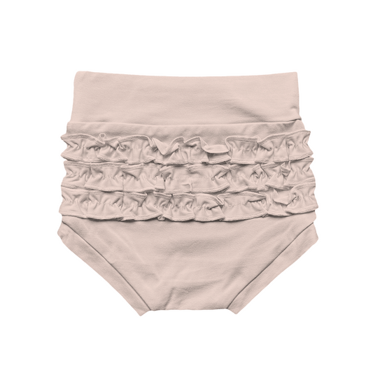 Dreamy Pink RUFFLED Bummies