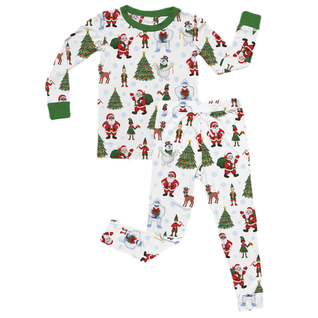 Retro Christmas Mens Two Piece Lounge Set