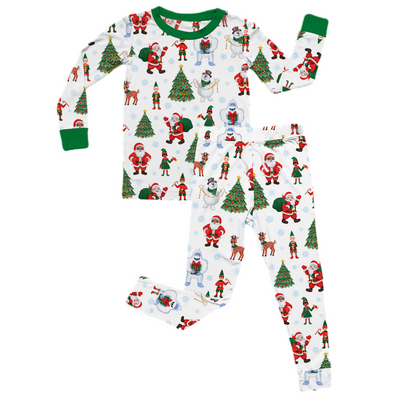 Retro Christmas Mens Two Piece Lounge Set