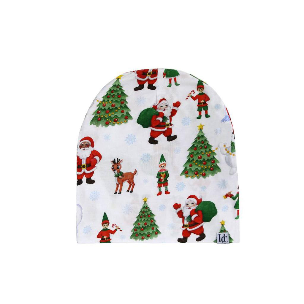 Retro Christmas Slouchy Beanie