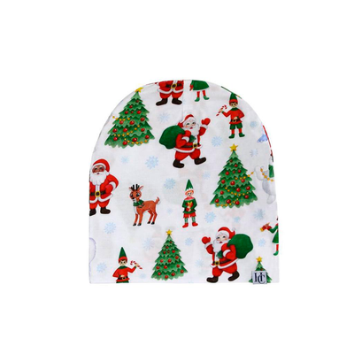 Retro Christmas Slouchy Beanie