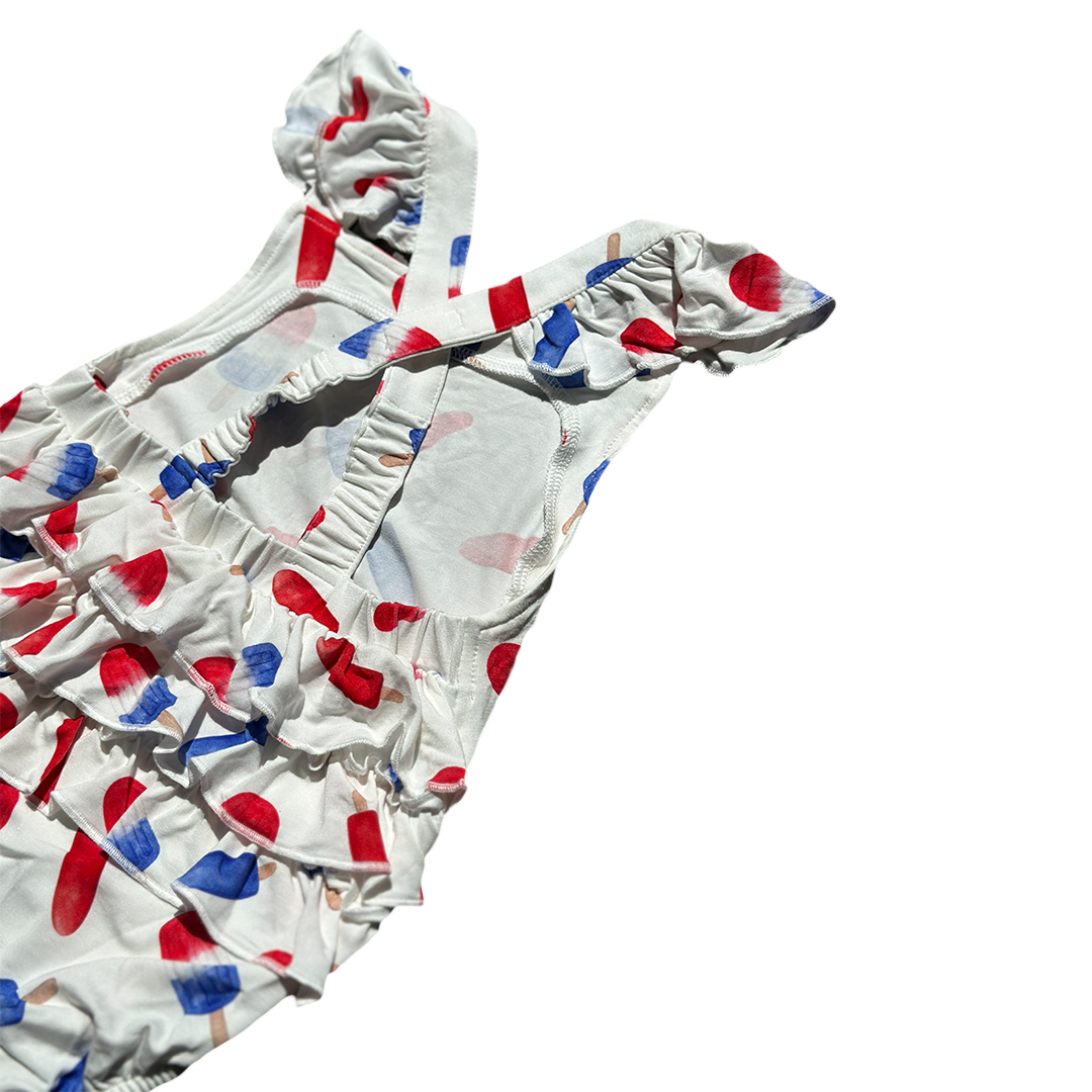 Rocket Pop Bubble Romper (with ruffles)