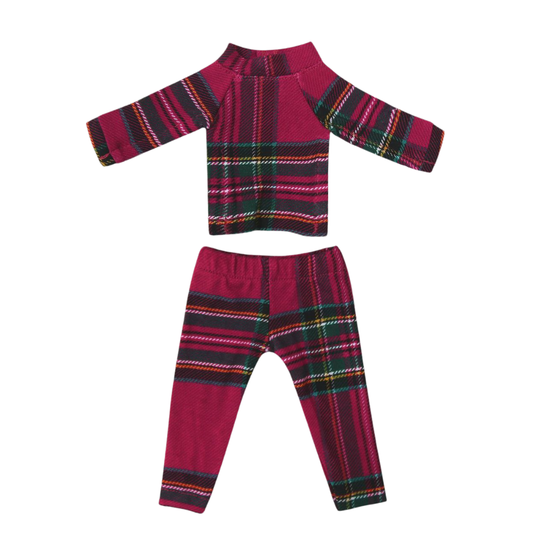 Hanlyn Holiday Plaid ELF loungies