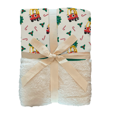 Holiday Joyride Family Plush Blanket (85x65) | Little Tikes™